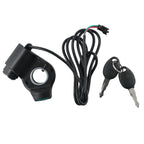 Ignition Lock System for Electric Scooter Keys & Cylinder