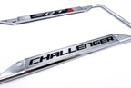 Chrome Metal License Plate Frame for Dodge Challenger SRT (2015–2023)