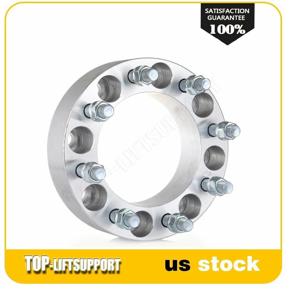 2X 2 Inch Wheel Spacers for Ram 2500 3500 Hummer H2 Chevy C2500