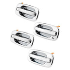 4X Exterior Door Handle for Chevy Silverado GMC Sierra Cadillac (1999–2007) 15182406