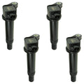 Set of 4 NGK Ignition Coils for Hyundai Accent, Kia Rio (2006–2011) 48972