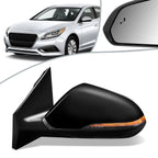 Powered Adjust Heated Driver Side Door Mirror Left for Hyundai Sonata (2018–2019) HY1320238