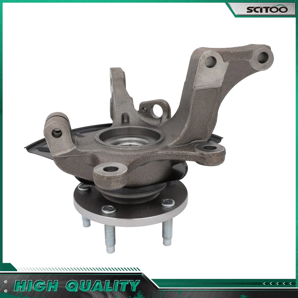 2X Front Knuckle & Wheel Hub Bearing for Ford Escape Tribute Mariner (2005–2012)