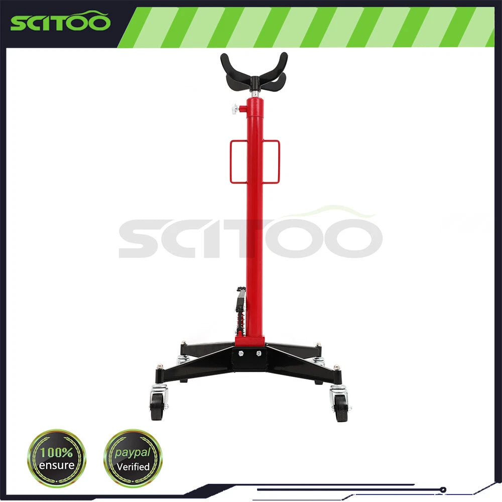Hydraulic Lift Manual Transmission Jack 1100lbs Capacity Foot Pump