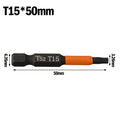Set of 4 Magnetic Drill Bits for Electric Screwdrivers and Manual Tools