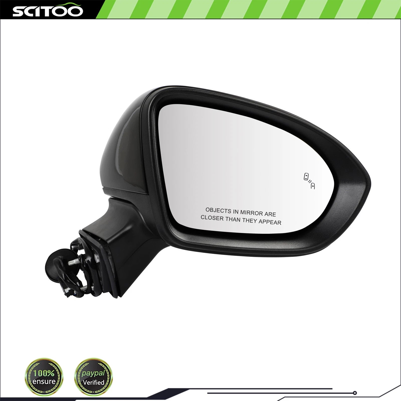 Right Side Mirror for Chevrolet Cruze 1.4L-1.8L (2016–2019) 7Wire Heated Power