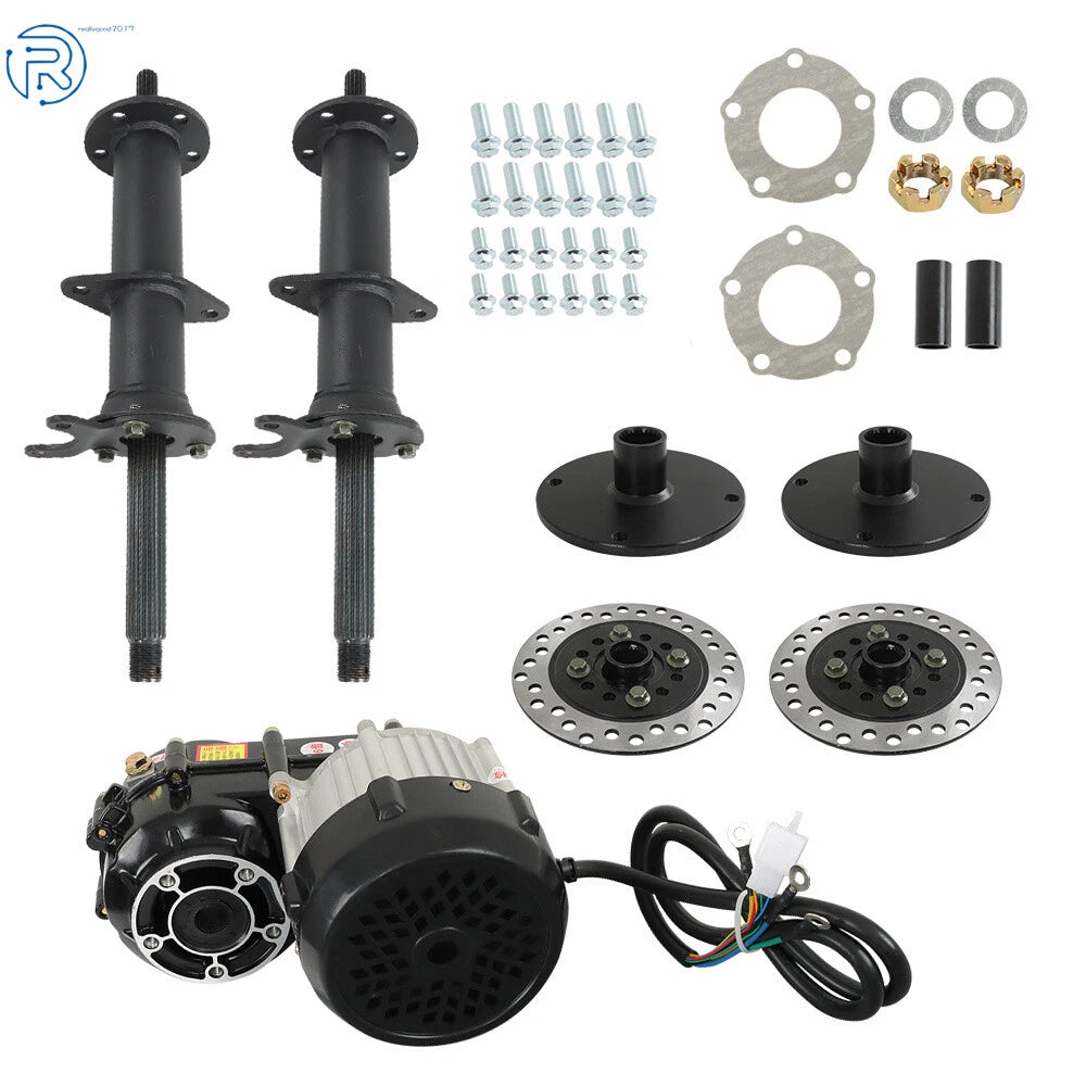 40" Rear Differential Axle Kit for Golf Go Kart 