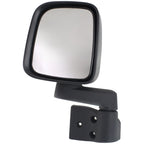 Left Manual Folding Mirror for 2003-2006 Jeep Wrangler (TJ) Textured Black