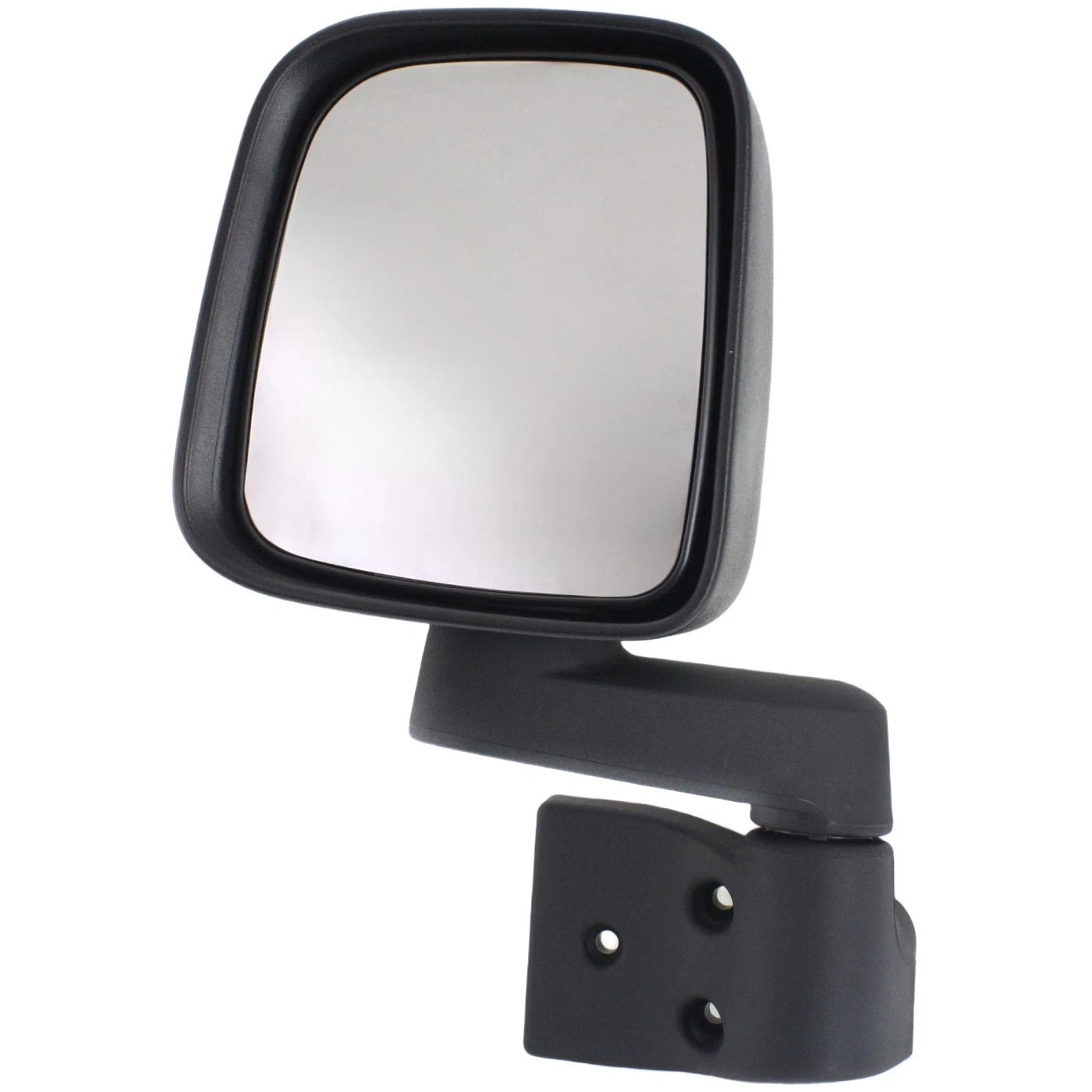 Left Manual Folding Mirror for 2003-2006 Jeep Wrangler (TJ) Textured Black