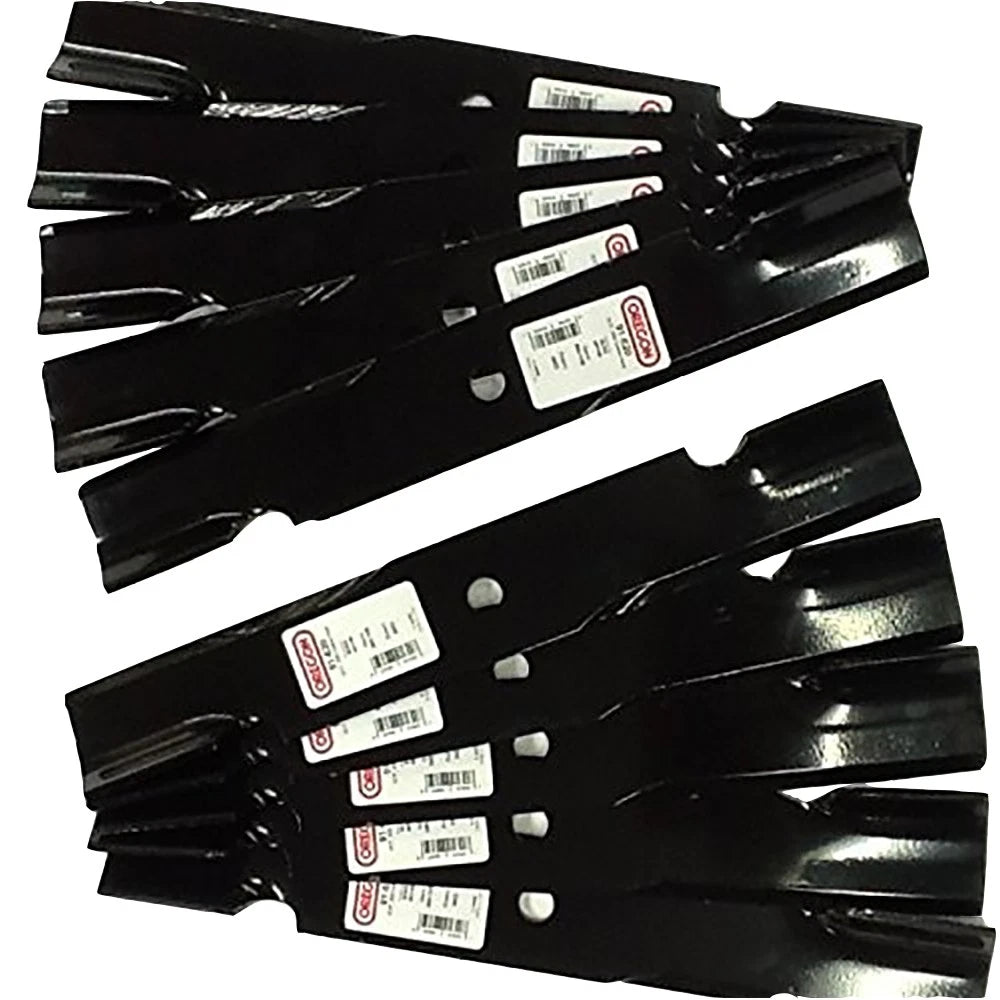 Notched Mower Blade for Gravely (Replaces 00878100) - Set of 10