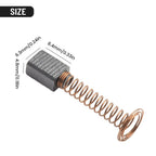 10Pcs Replacement Carbon Brushes for D4000 Rotary Tool