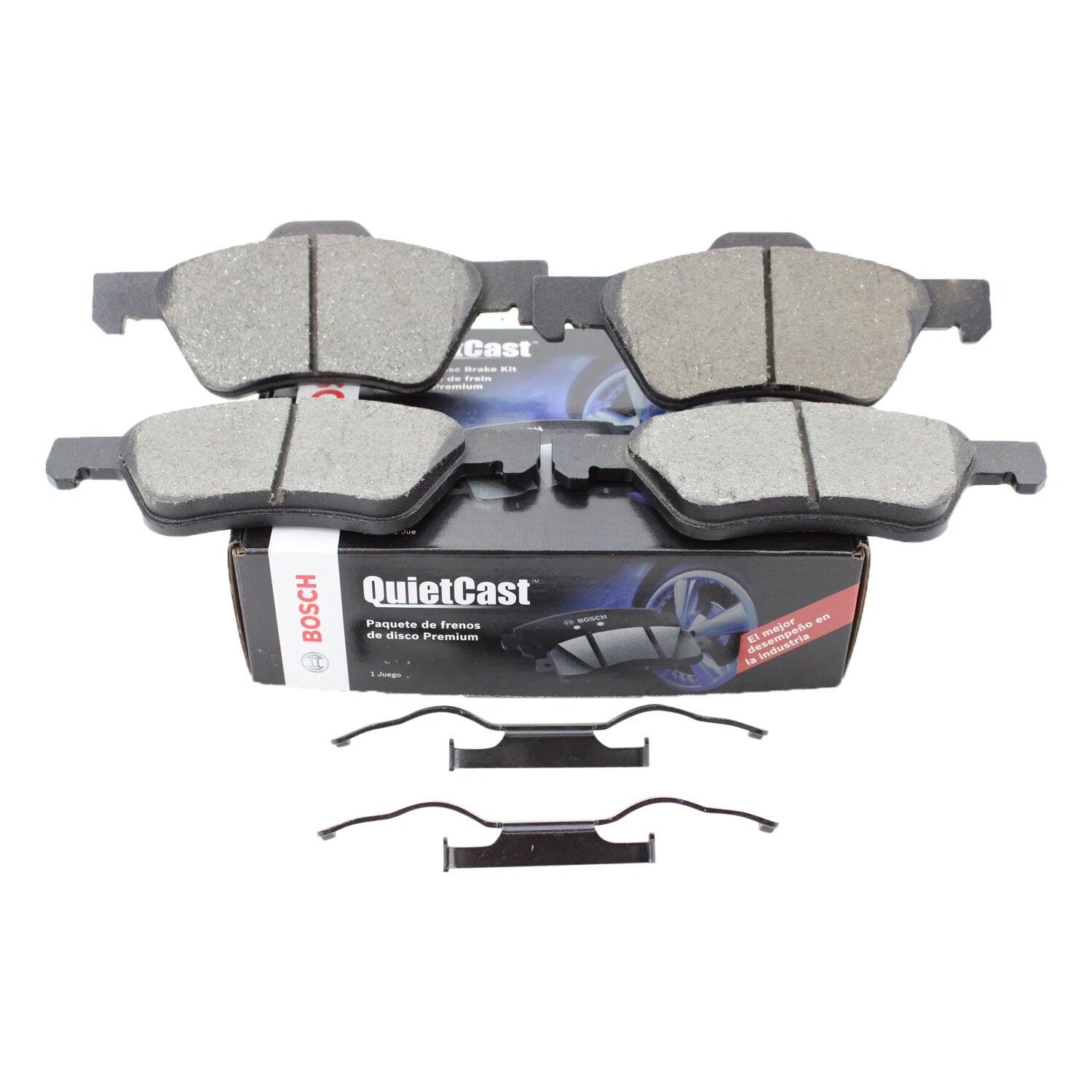 Bosch QuietCast Front Ceramic Brake Pads for Ford Escape Mazda Tribute (2001–2012)