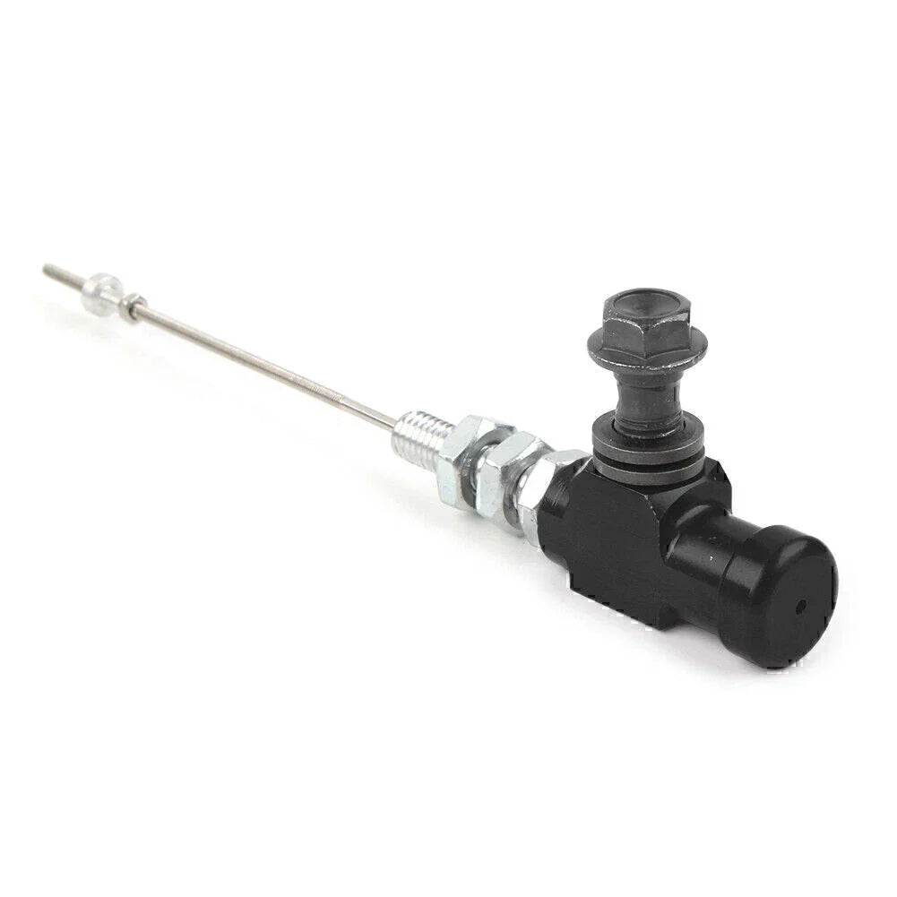Hydraulic Clutch Cable & Brake Pump Cylinder for Motorcycle - Black