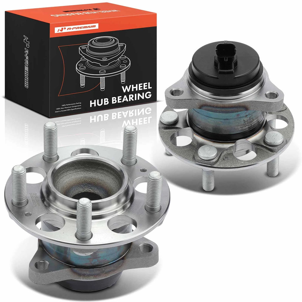2X Rear Wheel Hub & Bearing Assembly with ABS for Hyundai Elantra (2011–2016)