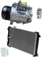 AC Compressor Kit with Condenser for Mercedes C250 (2013–2015)