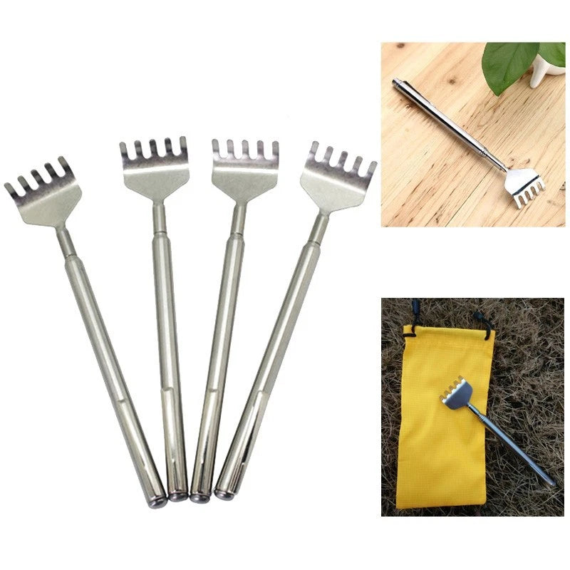 Telescopic Back Scratcher Tool with Metal Clip for Universal Use (2010–2023)