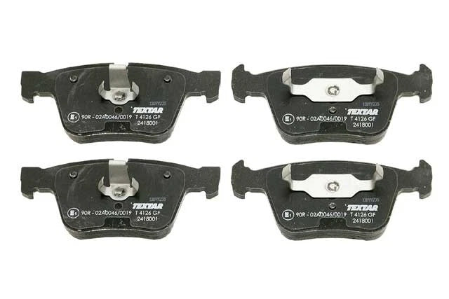 Set of 4 Rear Disc Brake Pads for Mercedes-Benz CL63 AMG (2010–2014)