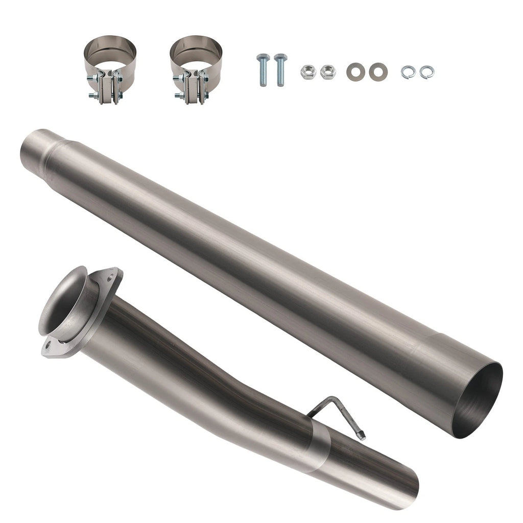 4" Exhaust Pipe Kit for Ford F250-F550 6.4L Turbo (2008–2010)