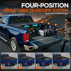 Set of 2 Chrome Nerf Bars for Ford F150 SuperCrew Cab (2004–2014)