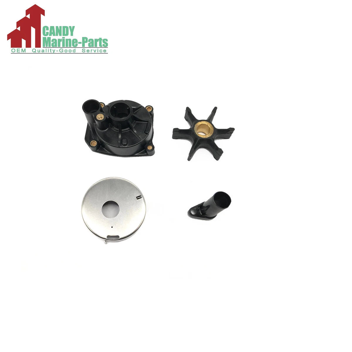 Water Pump Impeller Kit for Johnson Evinrude 60 65 70 75HP (438597, 432955, 18-3389)