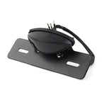 LED Brake Tail Light License Plate Mount for Cafe Racer