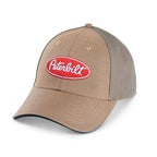 Snapback Hat/Cap for Peterbilt Trucks (Light Brown & Tan)