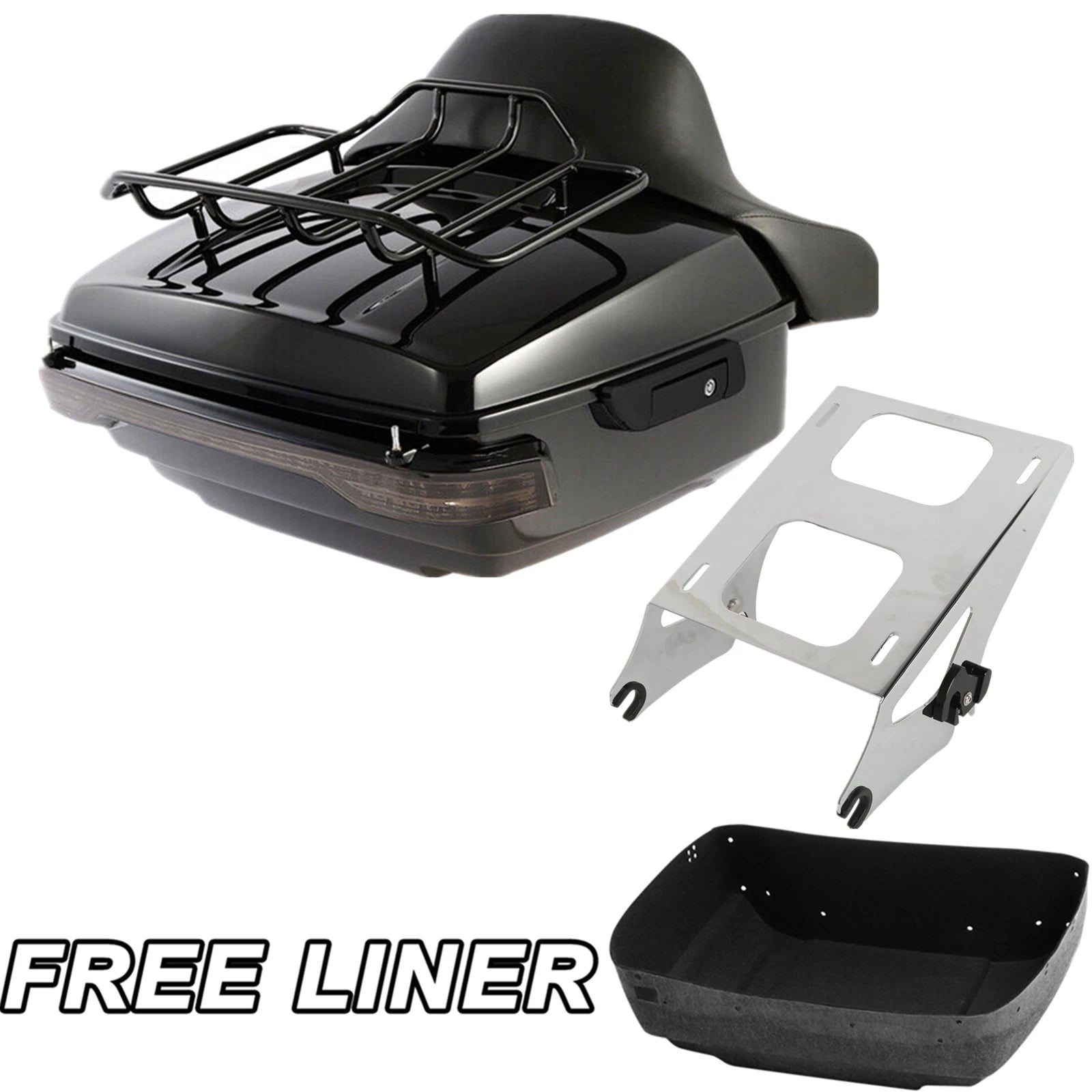 LED Tail Light Mount Rack for Harley Road Glide King (2014–2026)