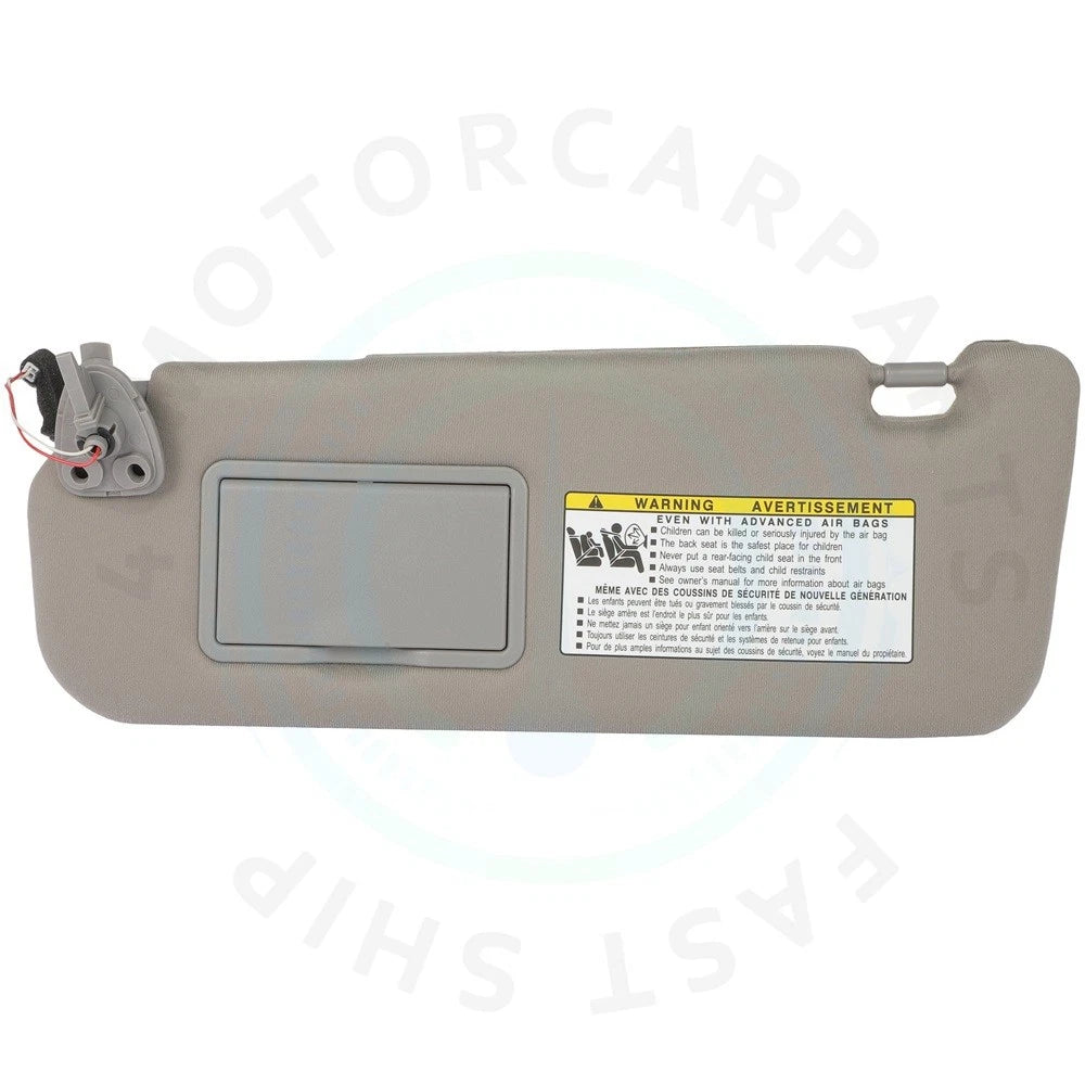 Driver Left Side Sun Visor for Hyundai Sonata (2007–2008)
