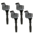 Set of 4 Ignition Coils for Audi A3 Sportback e-tron, VW Golf, Jetta 1.4L L4