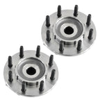 2X Front Wheel Bearings and Hubs for Dodge Ram 2500 (2000-2002)