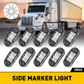 2X Oval 2.5" LED Truck Tail Clearance Light for Trailer RV (EXV)