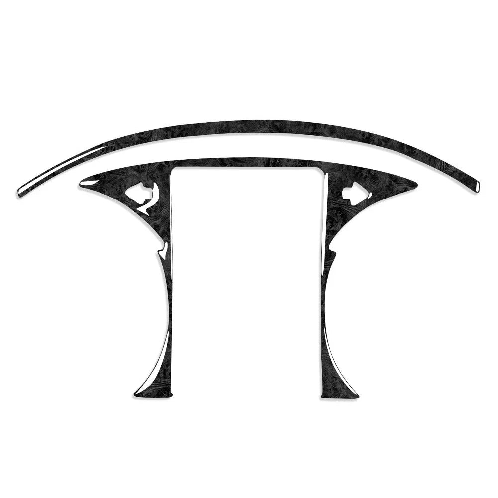 Black Speedometer Panel Cover Trim for Benz C GLC Class (2015-2021)