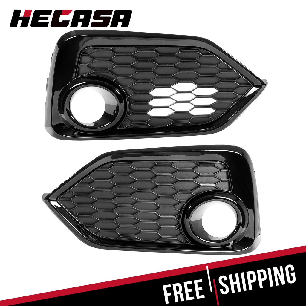 Set of 2 Fog Light Lamp Covers for Honda Civic Hatchback (2017-2019)