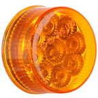 10x 2" Amber Round LED Tail Signal Side Marker Lights for Truck Trailer