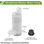 Windshield Washer Pump w/Grommet for Cadillac Escalade (2007–2010) No.22818728