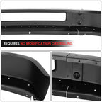 3-Piece Front Bumper Face Bar for Ford E-150 E-350 E-450 (2008–2019)
