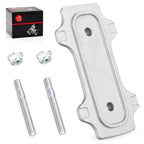Plate Chain Adjuster And Bolt Nut 2x4 for Suzuki QuadRacer LT250R (1985–1992)