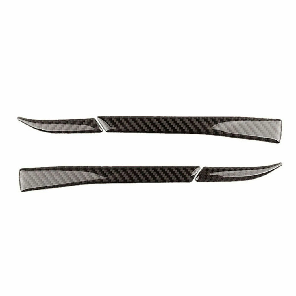 Carbon Fiber Rearview Mirror Trim Sticker for Ford Mustang 2015-2024