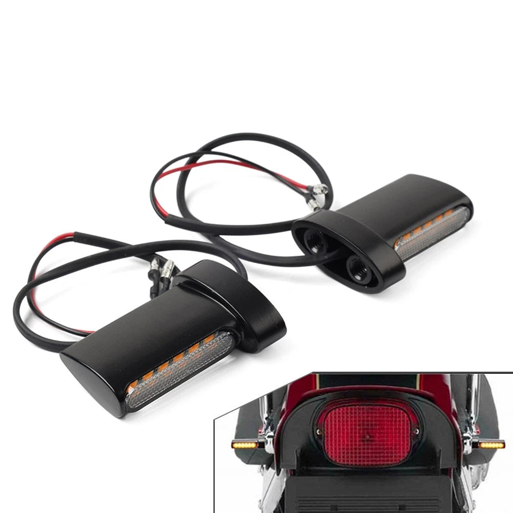 LED Turn Signal Lights for Harley Dyna Sportster XL 883 1200 (UK)