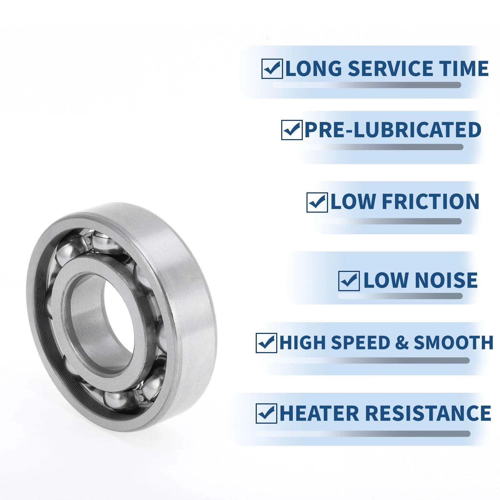 6307 Deep Groove Ball Bearing for Scooter Skateboard Wheel (P0 35x80x21mm)