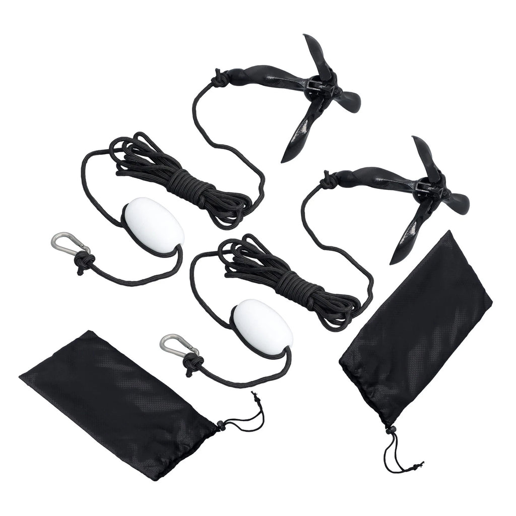Set of 2 Folding Kayak Anchors for Marine Use (0.7KG)