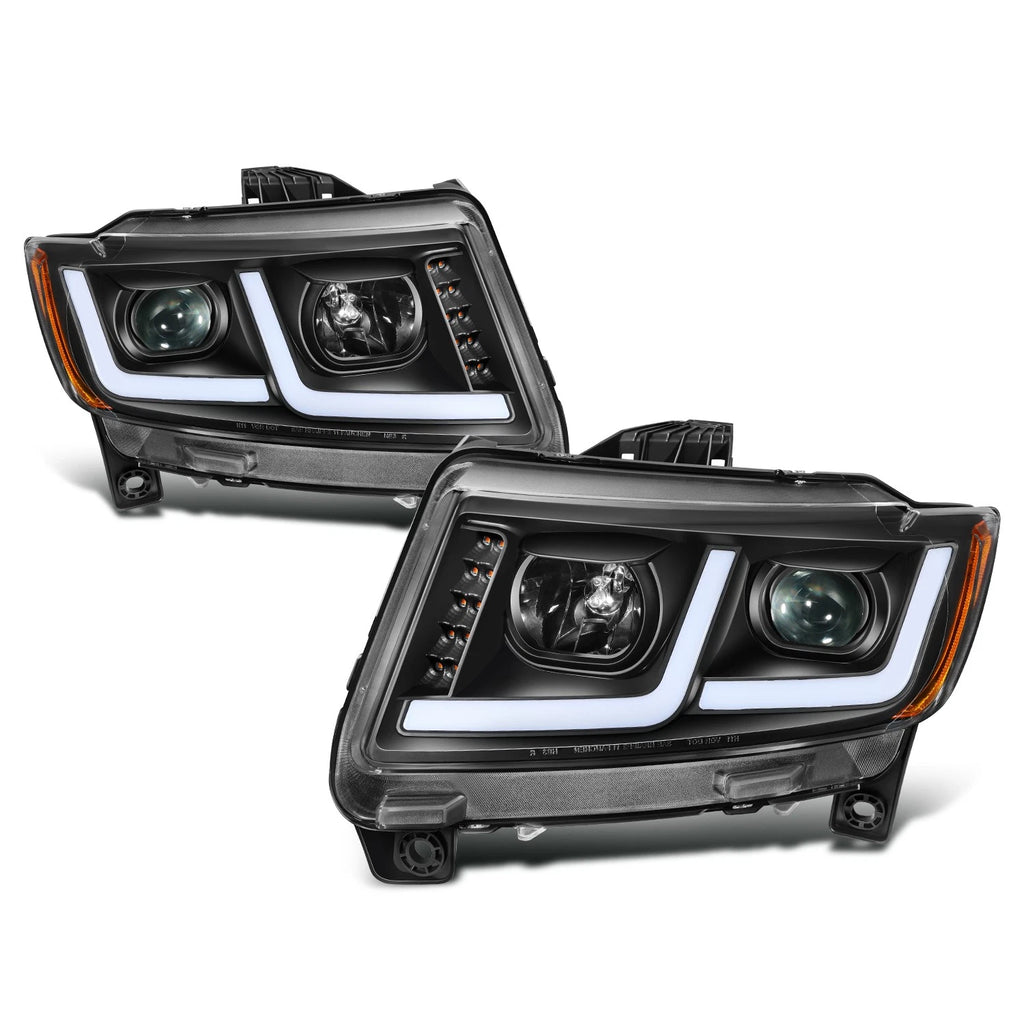 Full LED Side Marker Turn Signal Headlights for Freightliner Cascadia (2008–2017)