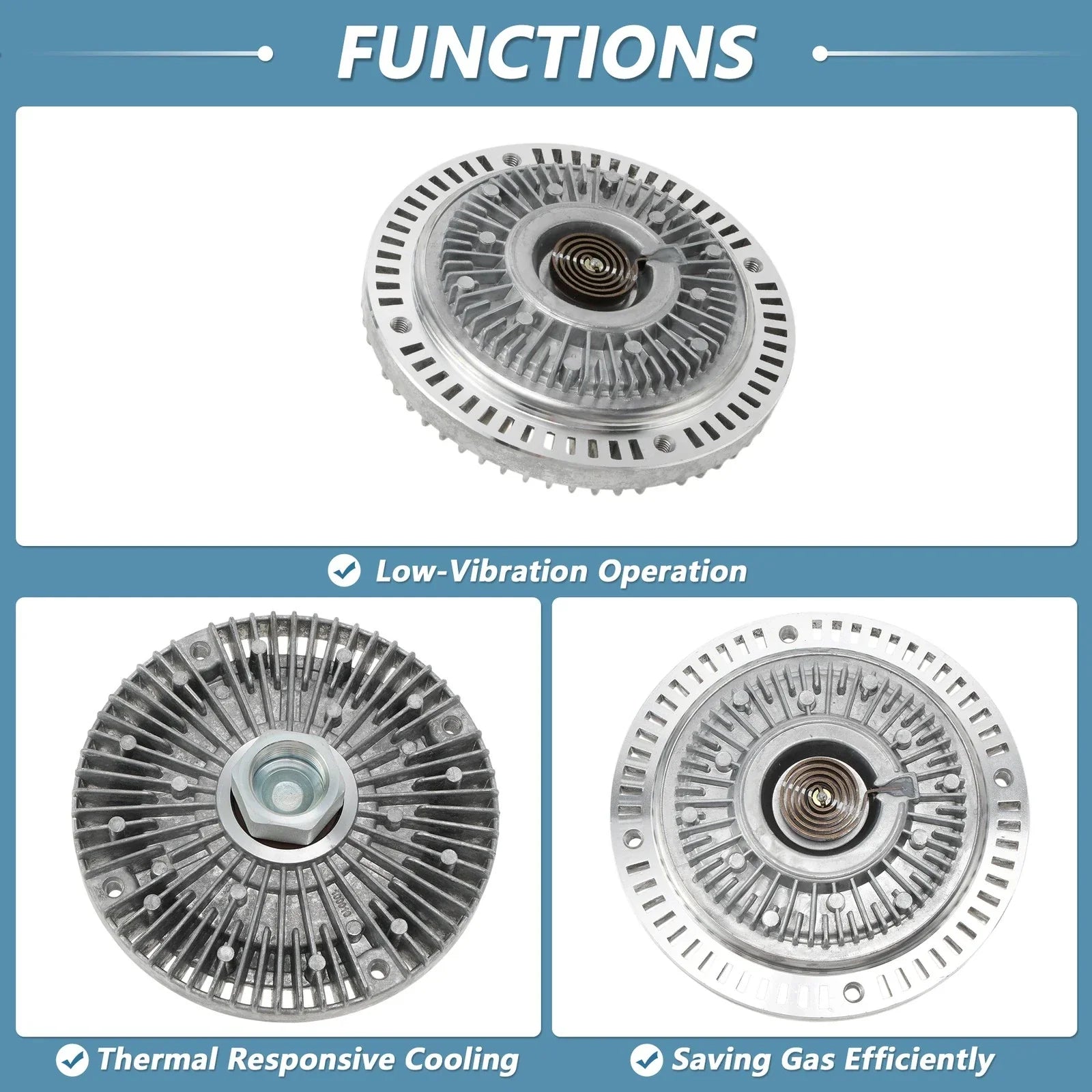 Engine Cooling Fan Clutch for BMW 318i (E30) (1984-1995)