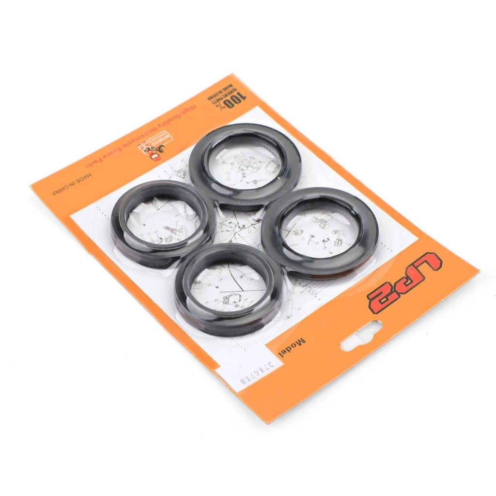 Front Fork Oil Seal Dust Seal Kit for Kawasaki ZL600 GPZ600 GPZ750 (1983–1997)