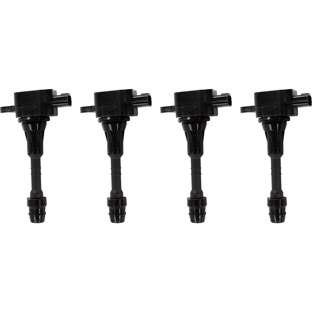 Set of 4 Ignition Coils for Nissan Titan Infiniti QX56 Armada Pathfinder