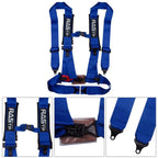 Set of 2 Racing Seat Belt Harness 4 Point Quick Release for ATV UTV