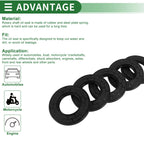 Oil Seal for Various Models (40x75x10mm, NBR Rubber, High Pressure)
