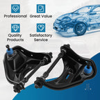 2X Front Upper Control Arms for Buick Regal, Chevy S10, Blazer, S15, Jimmy (1978–1987)