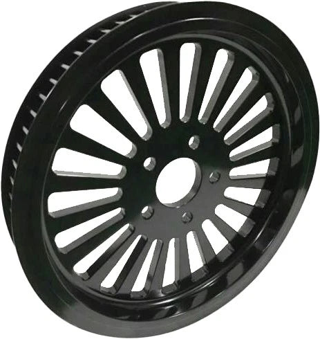 1X 1 1/8" Pulley for Harley FLST FXST (2000–2006) Black
