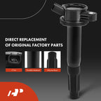 Set of 6 Ignition Coils & Iridium Spark Plugs for Ford Escape (2009–2012)